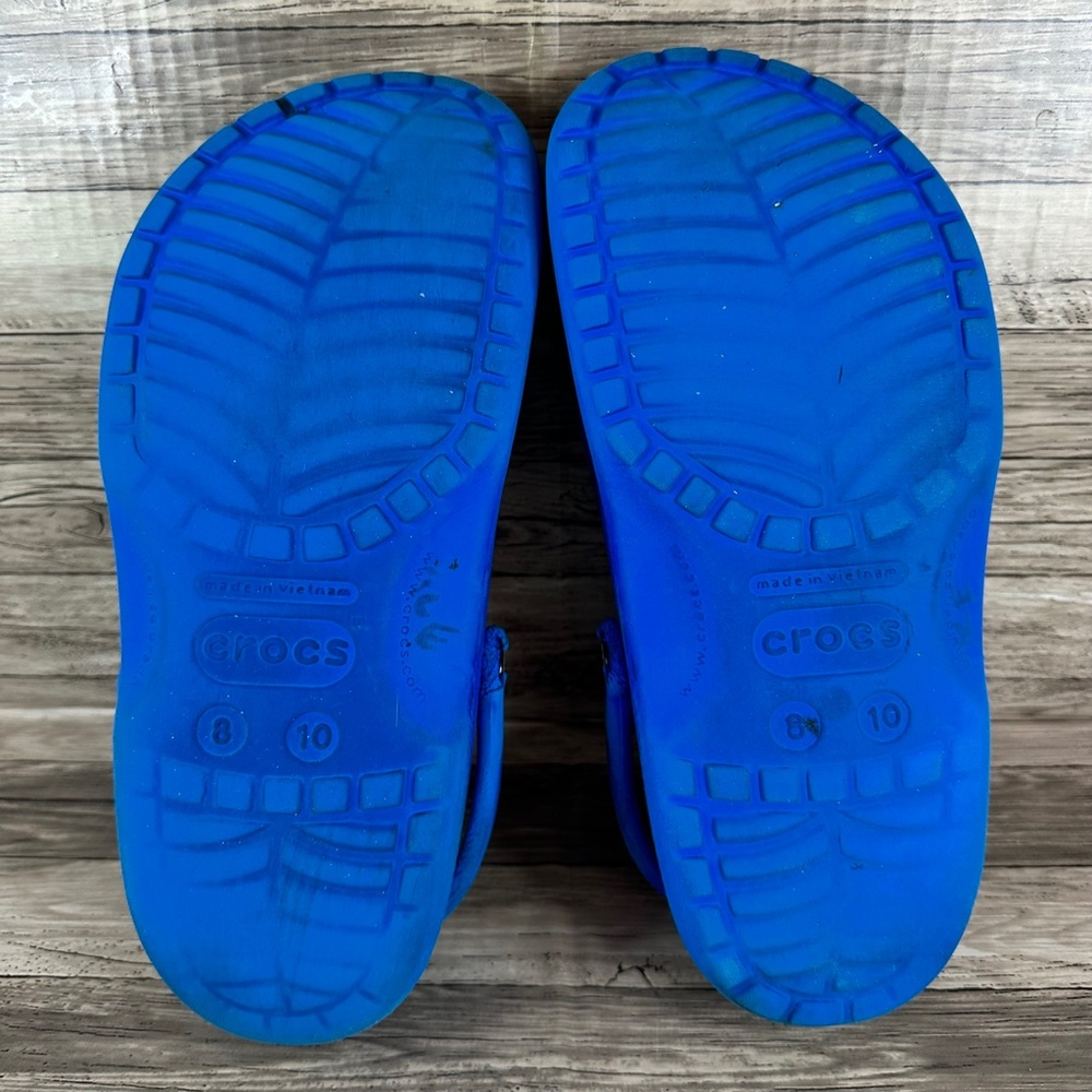 Croc Classic Baya ClogsBlue Light Water Sandals Unisex Mens 8 Womens 10 - Picture 12 of 13